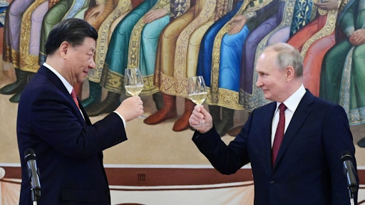 Presidents Putin and Xi met 