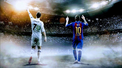 rivalry between Ronaldo and Messi