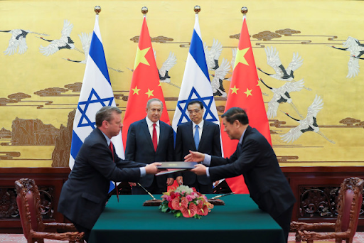 China has stable relations with the Palestinians, Arabs, Turkey, and Iran